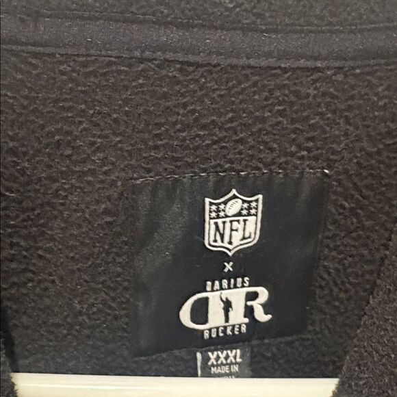 NFL Darius Rucker Fleece Quarter-Zip Pullover Patriots SZ  XXXL - Picture 5 of 7